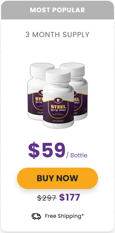 Order Steel Bite Pro 3 bottles